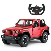 Rastar RC auto 1 : 14 Jeep Wrangler JL červený