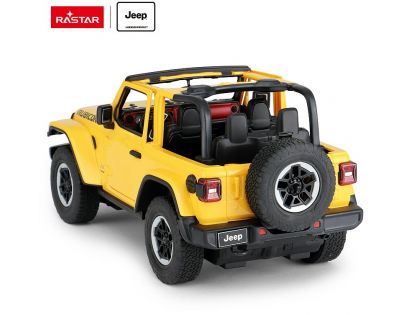 Rastar RC auto 1 : 14 JEEP Wrangler JL žlutý