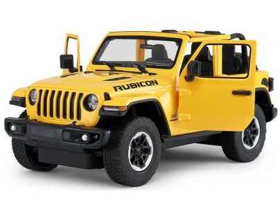 Rastar RC auto 1 : 14 JEEP Wrangler JL žlutý