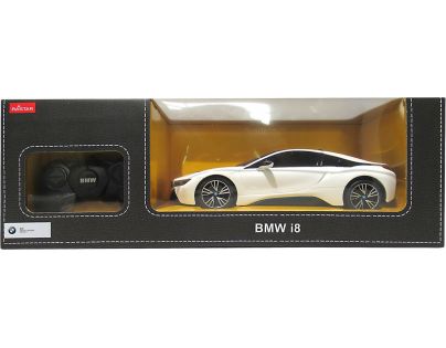 Rastar RC auto 1 : 18 BMW i8 bílé