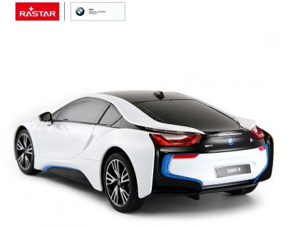 Rastar RC auto 1 : 18 BMW i8 bílé