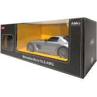 Rastar RC auto 1 : 18 Mercedes-Benz SLS AMG stříbrný 4