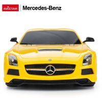 Rastar RC auto 1 : 18 Mercedes-Benz SLS AMG žlutý 2