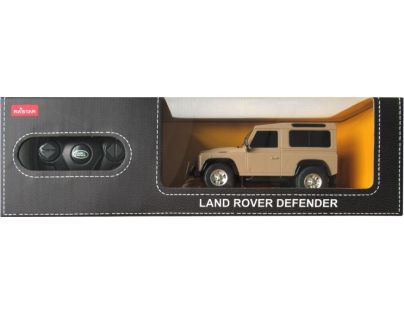 Rastar RC auto 1 : 24 Land Rover Defender béžový