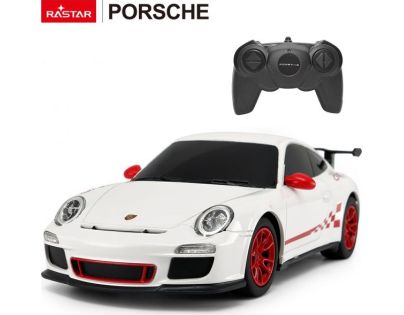 Rastar RC auto 1 : 24 Porsche GT3 RS bílé - Poškozený obal