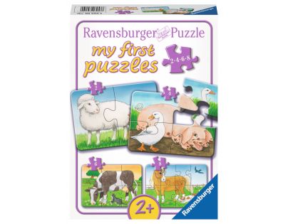 Ravensburger Moje První Puzzle Zvířátka na farmě