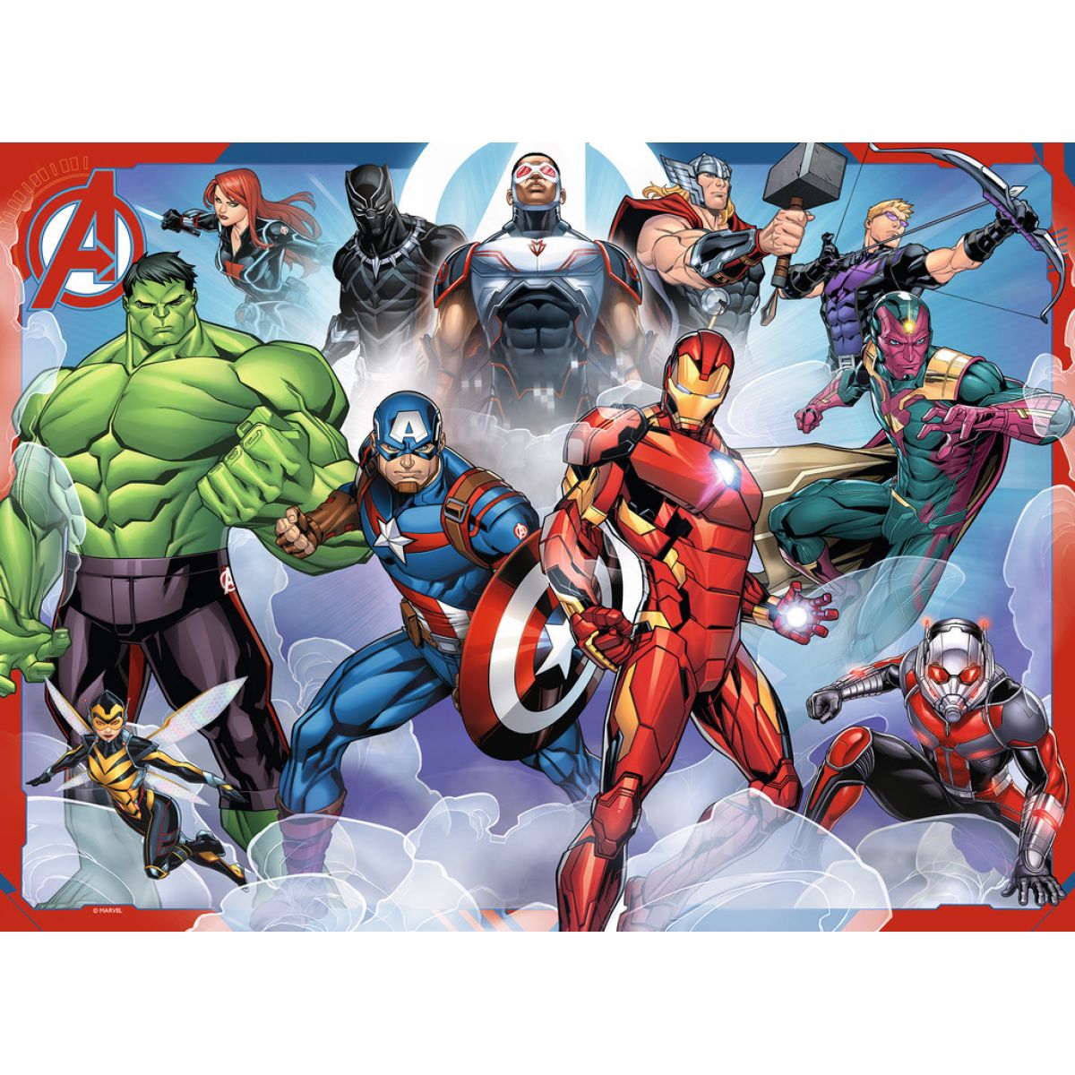 Ravensburger 108084 Puzzle Disney Marvel Avengers 100XXL dílků