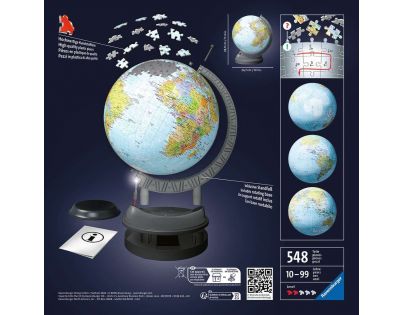 Ravensburger Puzzleball Svítící globus 540 dílků