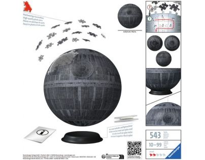 Ravensburger 3D PuzzleBall Star Wars: Hvězda smrti 540 dílků