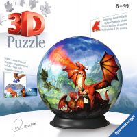 Ravensburger 3D PuzzleBall Mystický drak 72 dílků 3