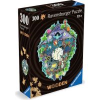 Ravensburger Dřevěné puzzle Kukačkové hodiny 300 dílků 2