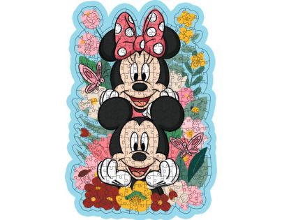 Ravensburger Dřevěné puzzle Disney Mickey a Minnie 300 dílků