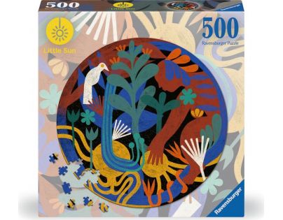 Ravensburger Kruhové puzzle Little Sun Změna k lepšímu 500 dílků