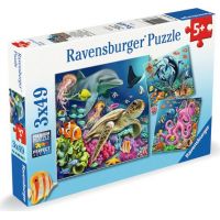 Ravensburger Život pod vodou 3 x 49 dílků