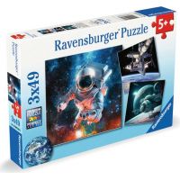 Ravensburger Prozkoumávání vesmíru 3 x 49 dílků 3