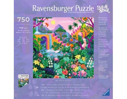 Ravensburger Art & Soul Úžasná příroda 750 dílků