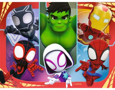 Ravensburger Spidey a jeho úžasní přátelé 4 v 1