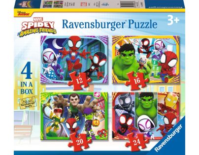Ravensburger Spidey a jeho úžasní přátelé 4 v 1