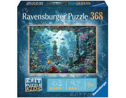 Ravensburger Exit Kids Puzzle Potopená Atlantida 368 dílků