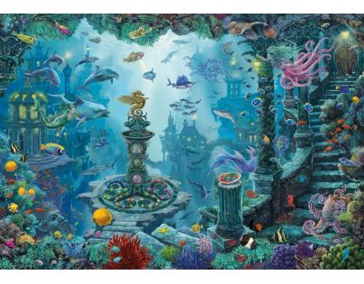 Ravensburger Exit Kids Puzzle Potopená Atlantida 368 dílků