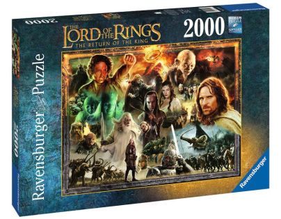 Ravensburger Puzzle Pán prstenů: Návrat krále 2000 dílků - Poškozený obal