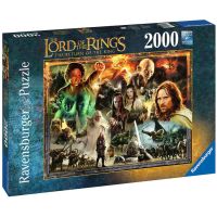 Ravensburger Puzzle Pán prstenů: Návrat krále 2000 dílků - Poškozený obal 2