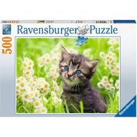 Ravensburger Puzzle Kotě na louce 500 dílků 2