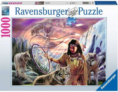 Ravensburger Puzzle Indiánský lapač snů 1000 dílků