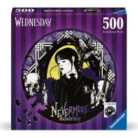 Ravensburger Kruhové puzzle Wednesday 500 dílků 2