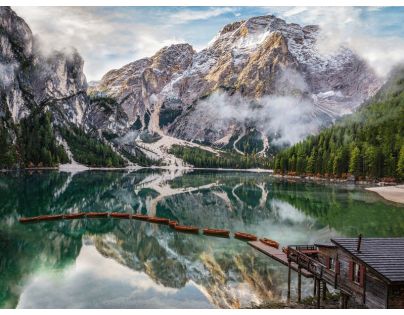 Ravensburger Jezero Braies Itálie 1500 dílků