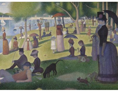 Ravensburger Georges Seurat Nedělní odpoledne na ostrově Grande Jatte 1500 dílků