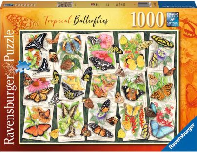 Ravensburger Tropičtí motýli 1000 dílků