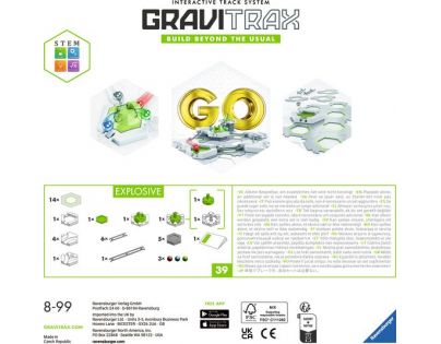 Ravensburger GraviTrax GO Explosive se Sopkou