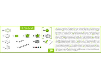 Ravensburger GraviTrax GO Explosive se Sopkou