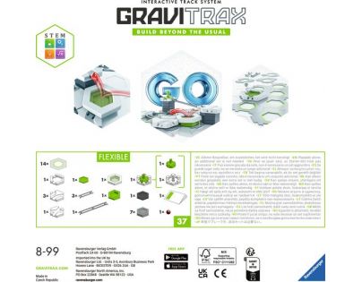 Ravensburger GraviTrax GO Flexible s Trampolínou