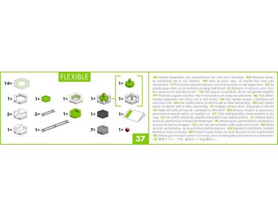 Ravensburger GraviTrax GO Flexible s Trampolínou