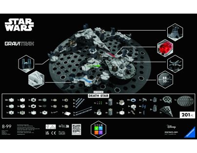 Ravensburger GraviTrax Startovní sada Star Wars: Hvězda smrti - Poškozený obal