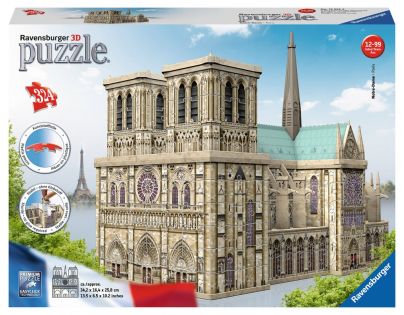 Ravensburger 3D Puzzle Notre Dame 324 dílků