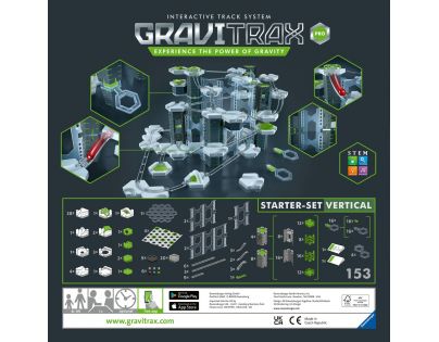 Ravensburger Stavebnice GraviTrax Pro Startovní sada 153 dílků