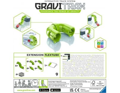Ravensburger Stavebnice rozšíření GraviTrax Tubus 9 dílků