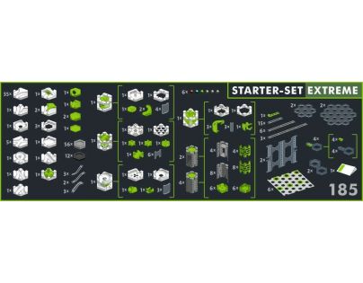 Ravensburger Stavebnice GraviTrax PRO Startovní sada Extreme 191 dílků