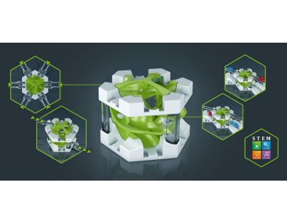 Ravensburger Stavebnice rozšíření GraviTrax Pro Šroubovice 9 dílků