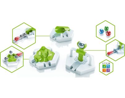 Ravensburger Stavebnice rozšíření 3 v 1 GraviTrax Rozjezd 9 dílků