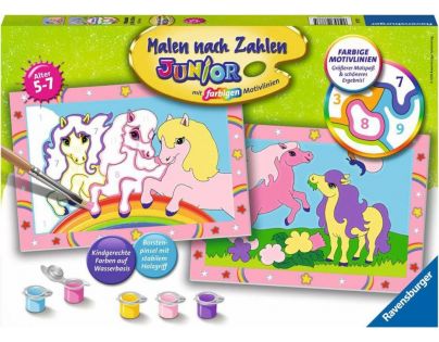 Ravensburger Malování podle čísel koníci
