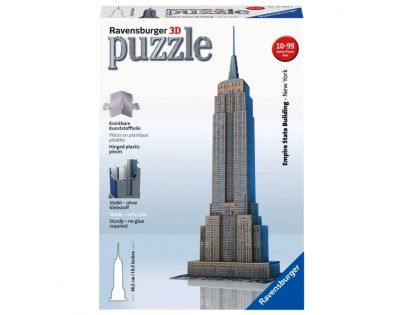 Ravensburger 3D Empire State Building 216 dílků - Poškozený obal