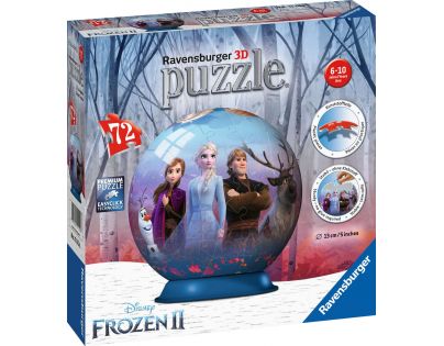 Ravensburger 3D Puzzle Disney Ledové království II. 72 dílků