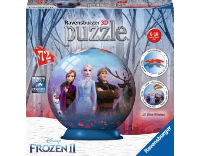 Ravensburger 3D Puzzle Disney Ledové království II. 72 dílků
