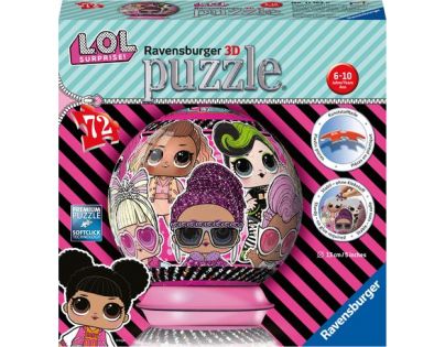 Ravensburger 3D Puzzleball L.O.L. 72 dílků