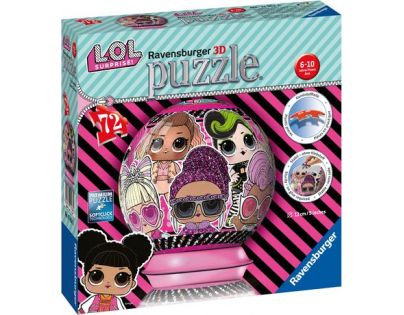 Ravensburger 3D Puzzleball L.O.L. 72 dílků