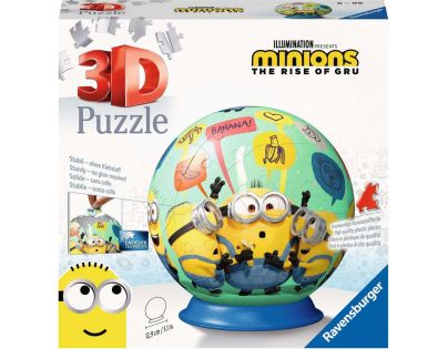Ravensburger 3D PuzzleBall Mimoni II. 72 dílků